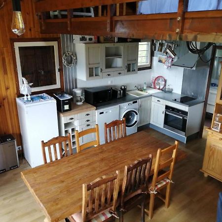 Haut De Chalet Le Bois De Cerf 莱桑格勒 外观 照片