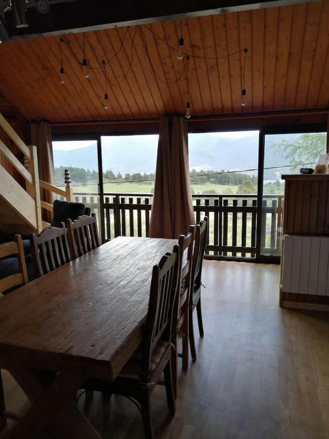 Haut De Chalet Le Bois De Cerf 莱桑格勒 外观 照片