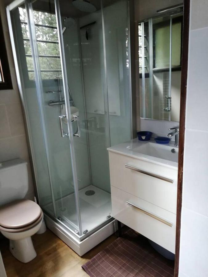 Haut De Chalet Le Bois De Cerf 莱桑格勒 外观 照片