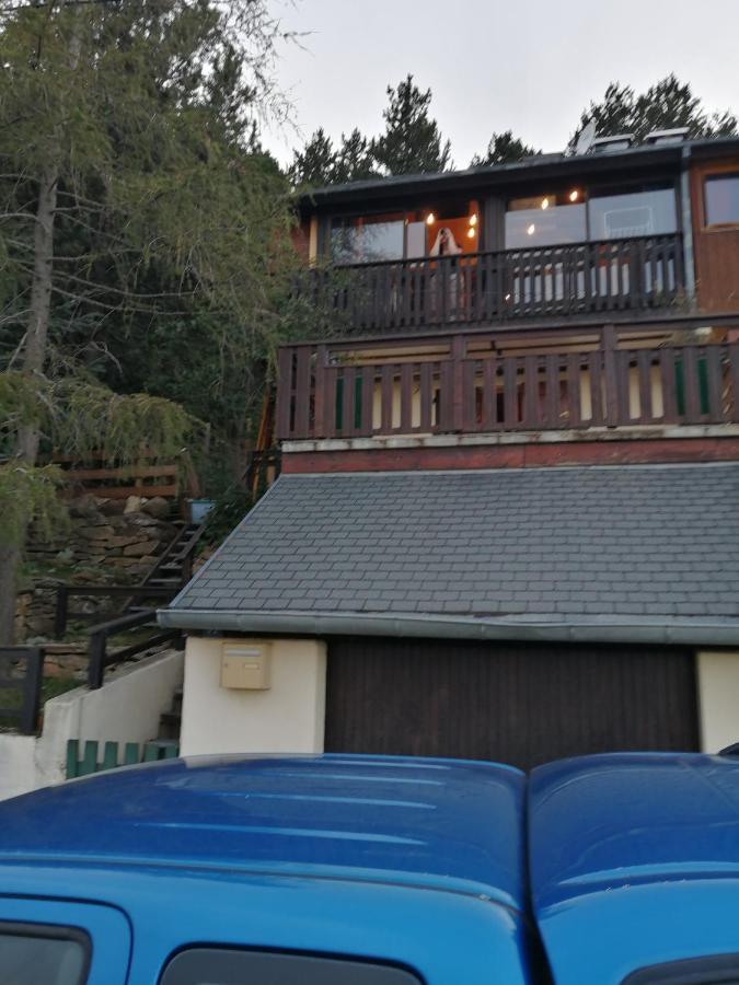 Haut De Chalet Le Bois De Cerf 莱桑格勒 外观 照片